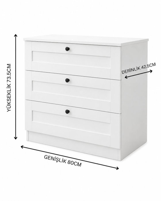 Hanah Home Cómoda Lucas 1600-207 Blanca